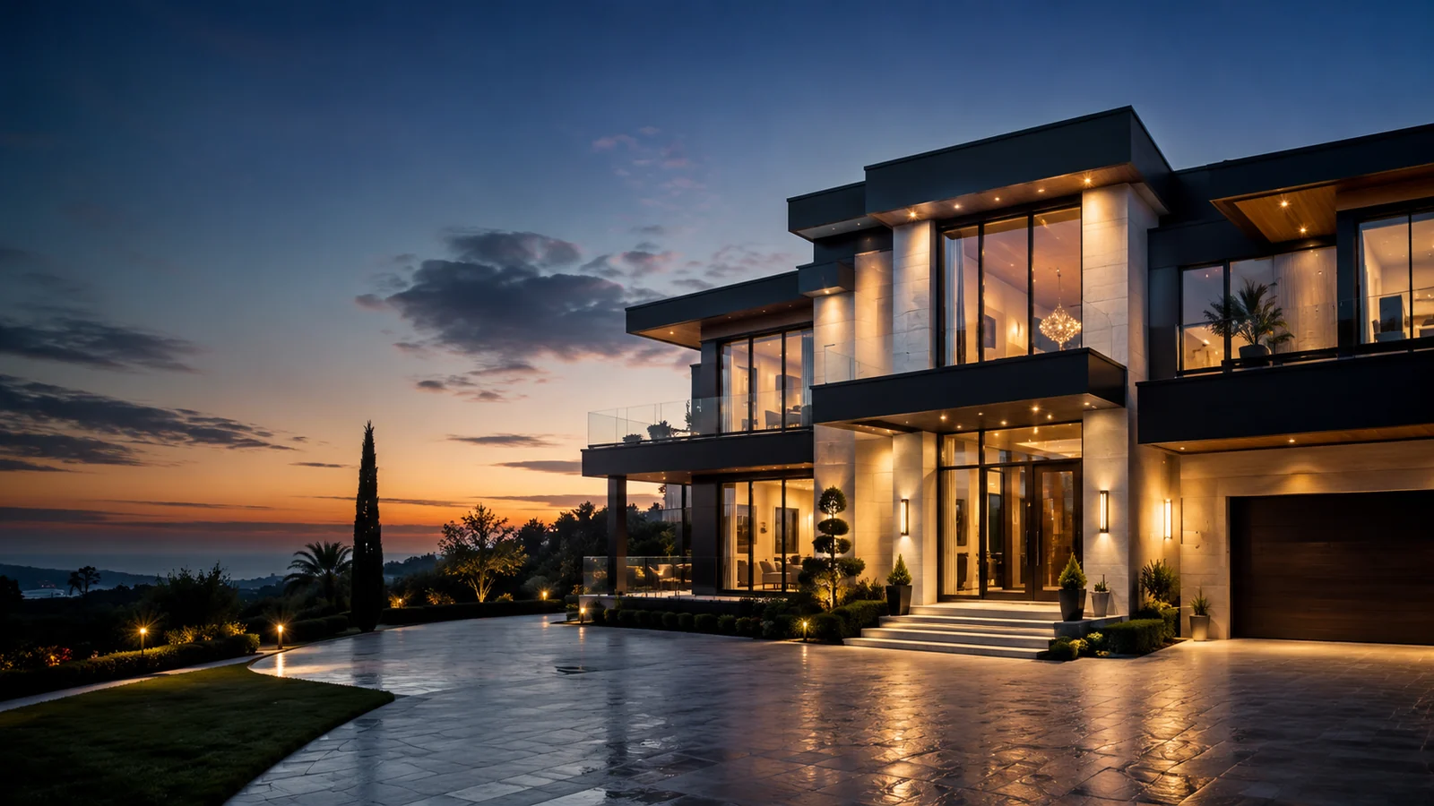 Modern luxury house