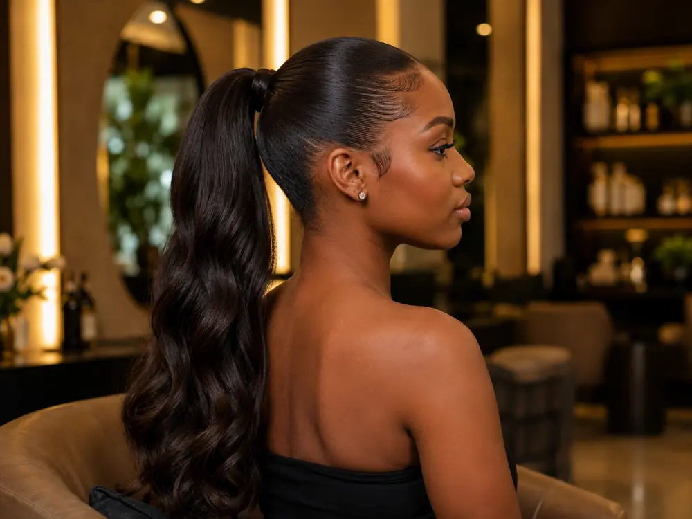 Sleek Ponytail