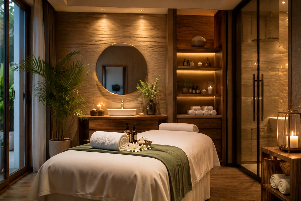 Wellness and relaxation space