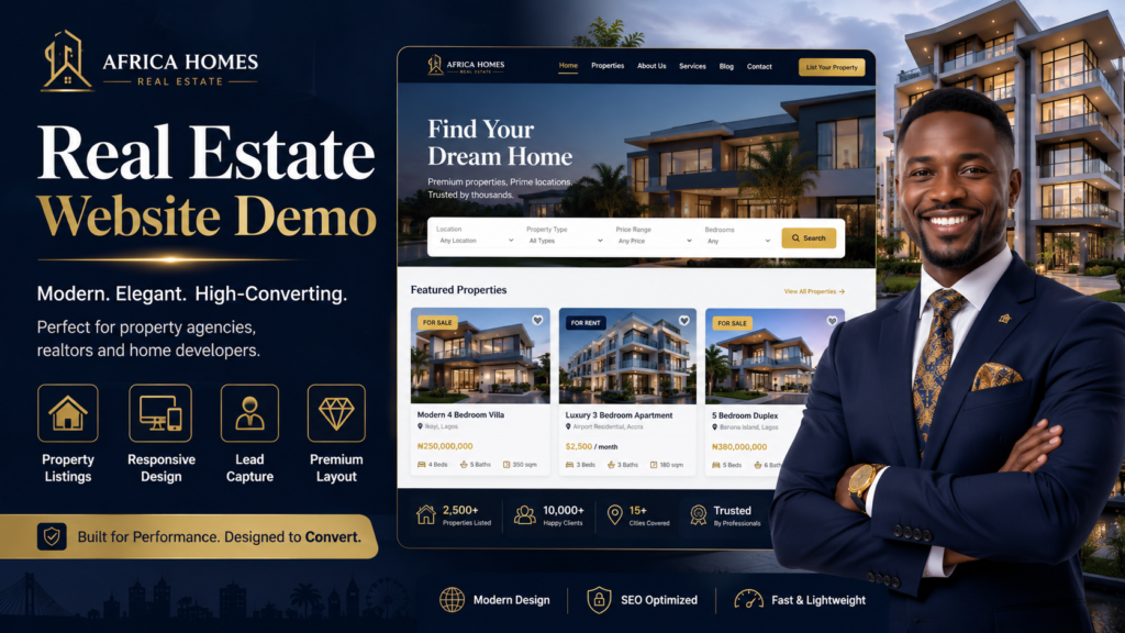 Real Estate Website Demo
